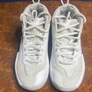 Adidas Exhibit Select 2 Basketball Shoes Women’s White High-Top Sneakers